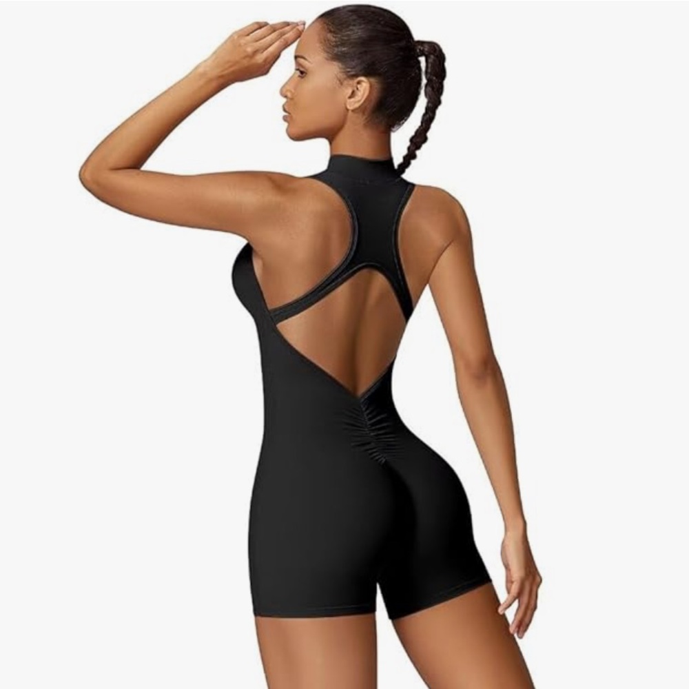Black Activewear Romper - Brand New - XS - Picture 5 of 8